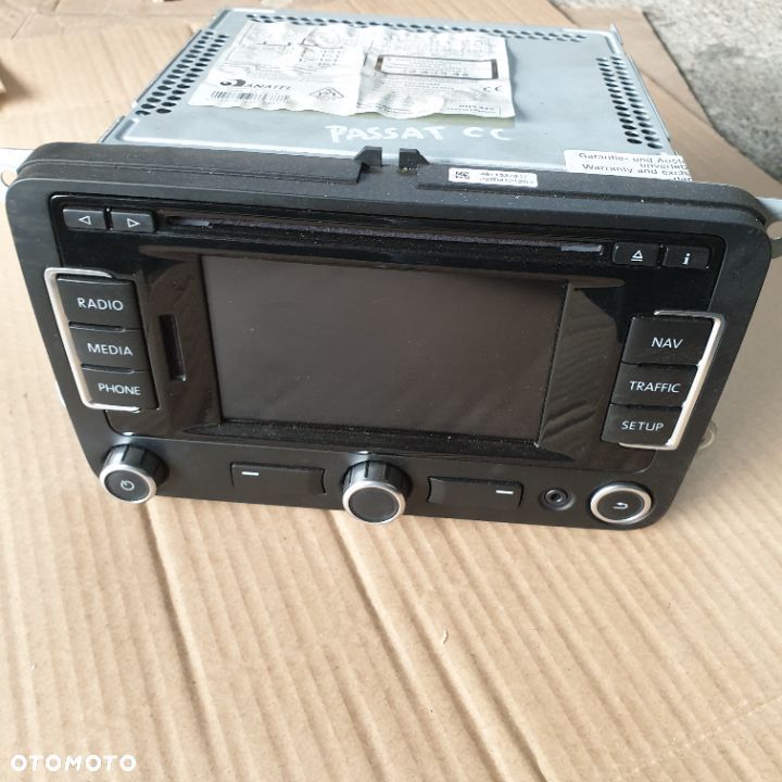 VW PASSAT CC RADIO NAWIGACJA 3C8035279BX  12R - 1