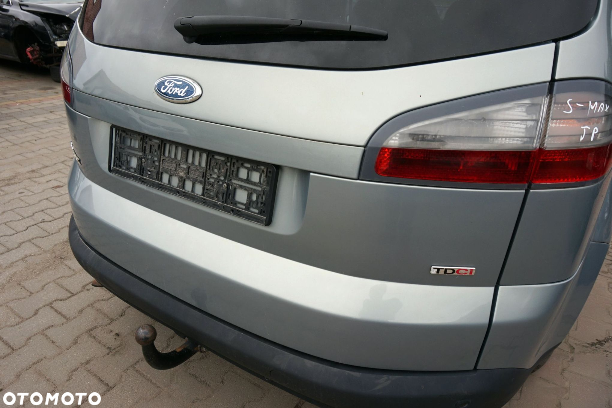 KLAPA BAGAŻNIKA TYLNA S-MAX I MK1 T7  SZARY THUNDER FORD 2006-2010 - 4