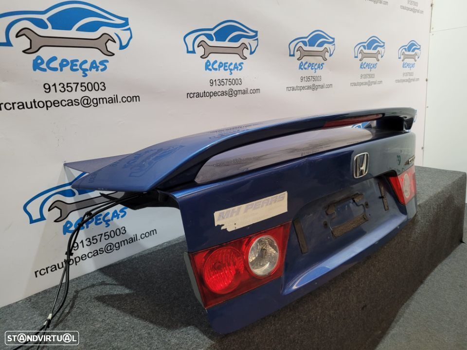 PORTA TAMPA MALA HONDA ACCORD VII 7 MK7 SEDAN CARRO FECHO PUXADOR SPOILER LIP AILERON - 4