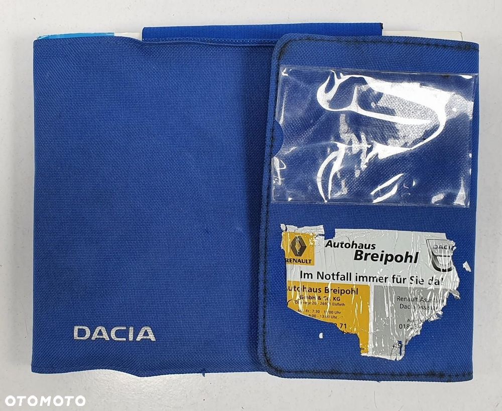 INSTRUKCJA OBSŁUGI + ETUI DACIA SANDERO II - 2