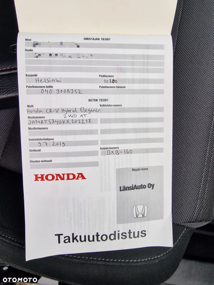 Honda CR-V 2.0 i-MMD Elegance (Honda Connect+) - 14