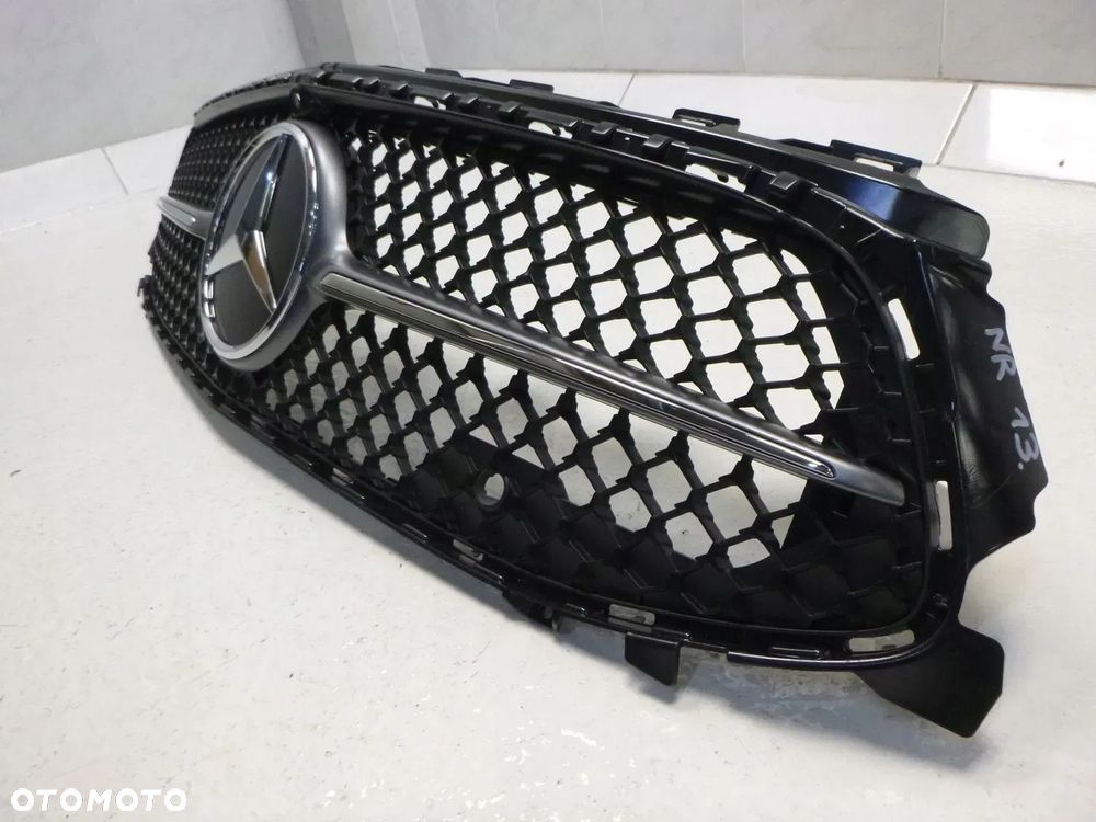 MERCEDES CLA 118 C118 W118 X118 LIFT GRILL ATRAPA CHŁODNICY 2XPDC CZARNY CHROM ORYGINAŁ - 27