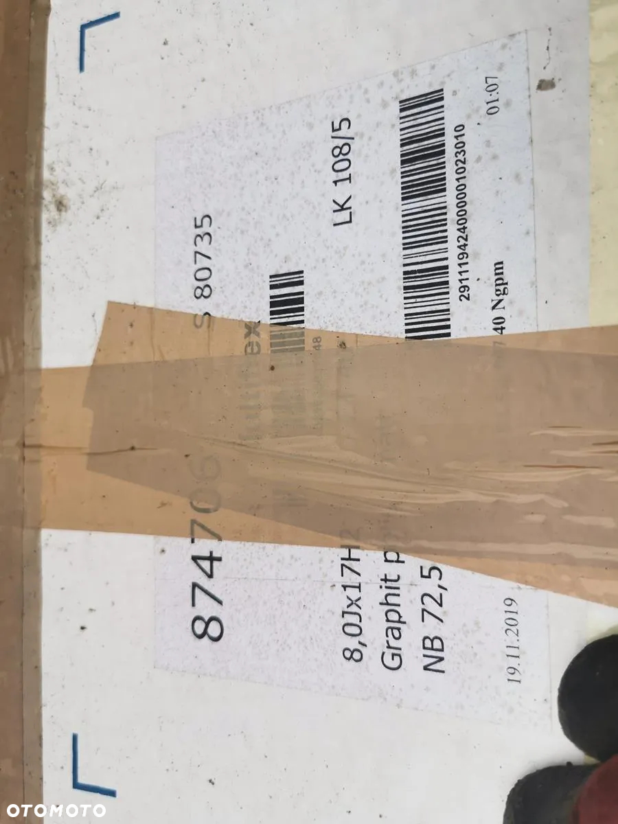 Alu Felgi  Borbet S 8x17 5x108 ET40 NOWE!! FORD VOLVO RENAULT GRAPGIT POLIERT MATT - 7