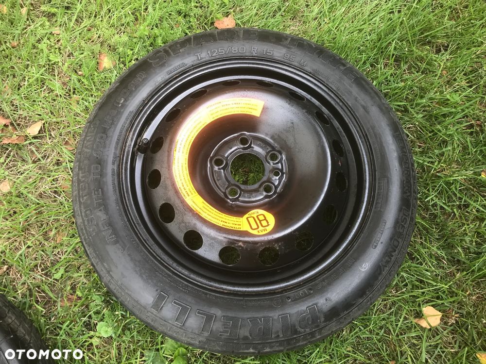 Koło Dojazdowe Dojazdówka Fiat Tipo 5x98 15 Zapas - 1
