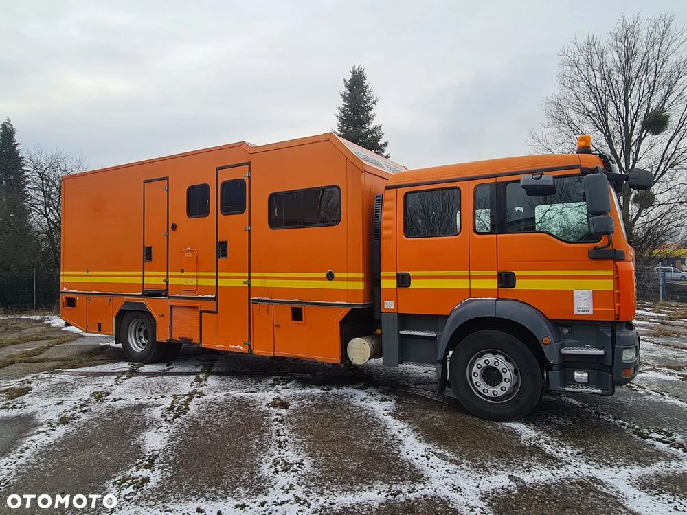 MAN 18.224 Klima Webasto Toaleta Winda Dystrybucja Zbiorniki Na Paliwo - 5
