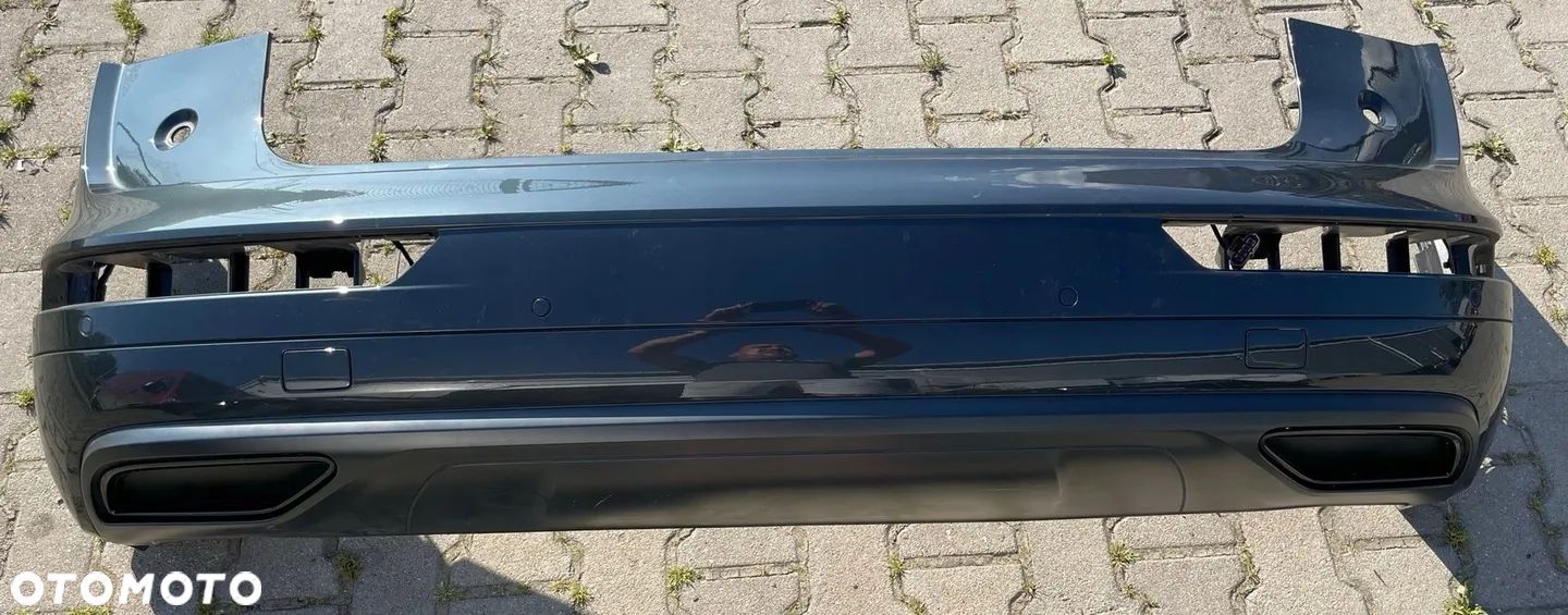 Audi Q5 80A zderzak tył tylny zwykły LX7L - 1