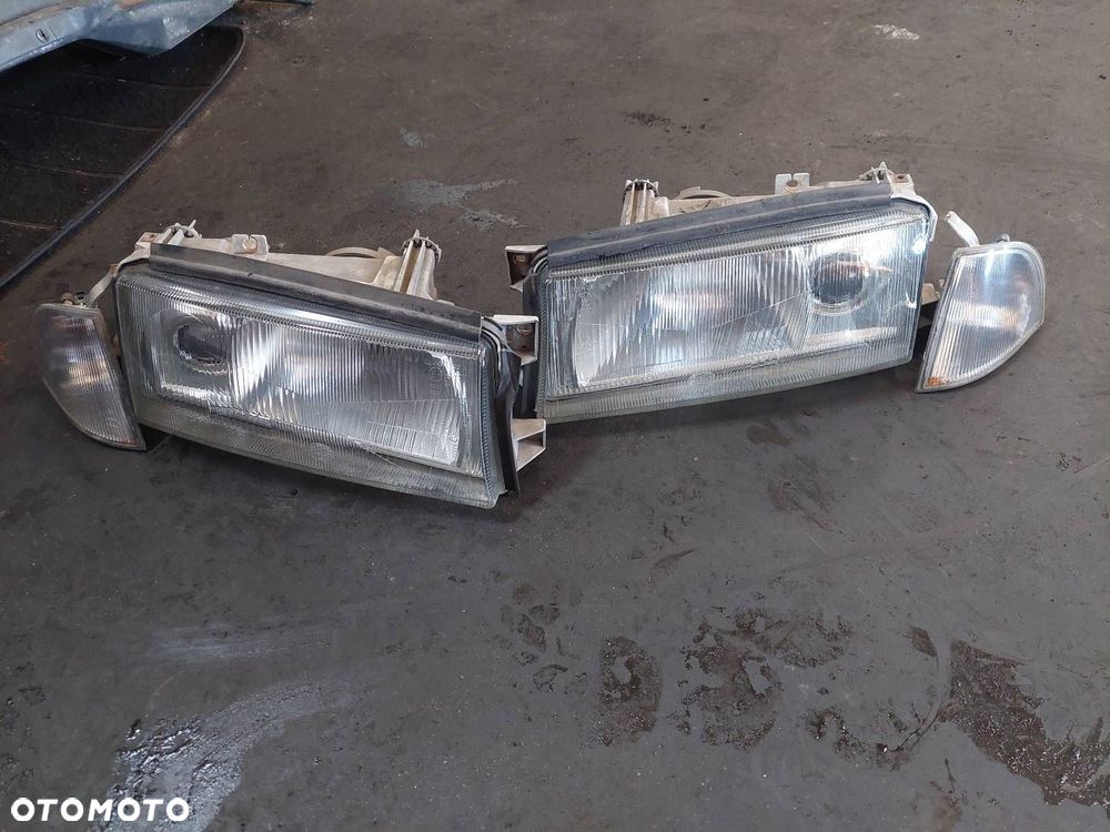 KOMPLETNY PRZÓD MASKA ZDERZAK BELKA LAMPY SKODA OCTAVIA I 9890 - 2