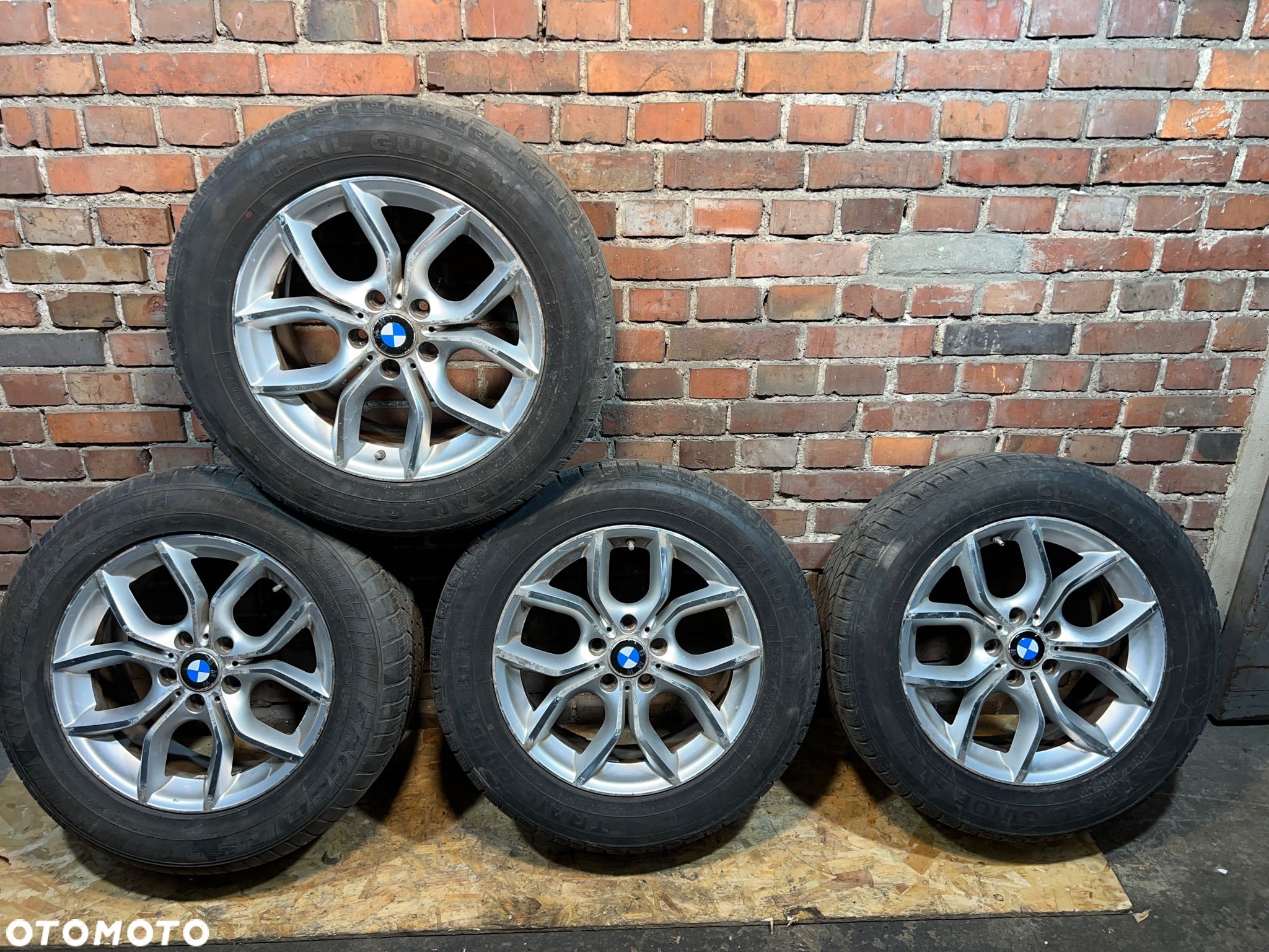 BMW X3 F25 X4 F26  KOŁA FELGI ALUMINIOWE KOMPLET 8Jx 18 ET43 6787579 - 1