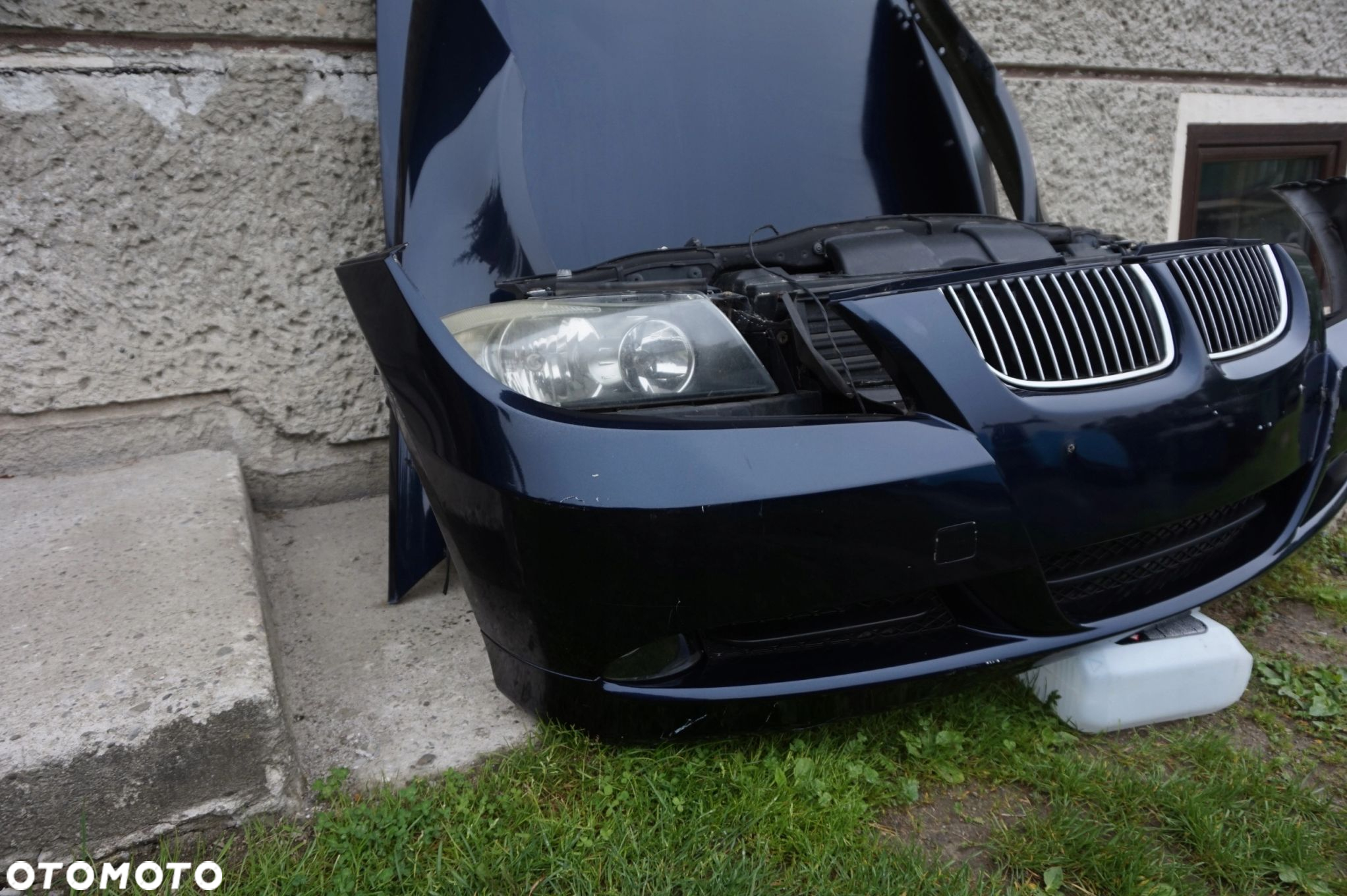 ZDERZAK MASKA LAMPA KOMPLETNY PRZÓD BMW 3 E90 E91 - 2