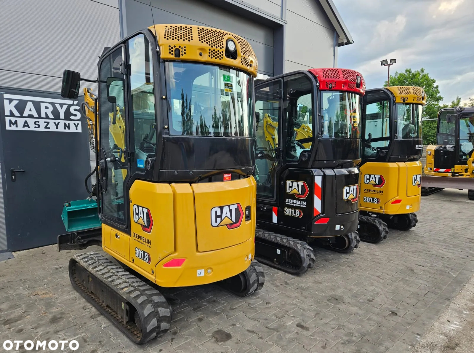 Caterpillar MINIKOPARKA CAT CATERPILLAR 301.8 CR 301 302  KLIMATYZACJA !!! 2021R - 13