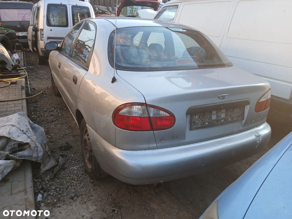 daewoo lanos 92u maska zderzak lampa grill błotnik drzwi zbiornik paliwa szyba lusterko klamka - 2