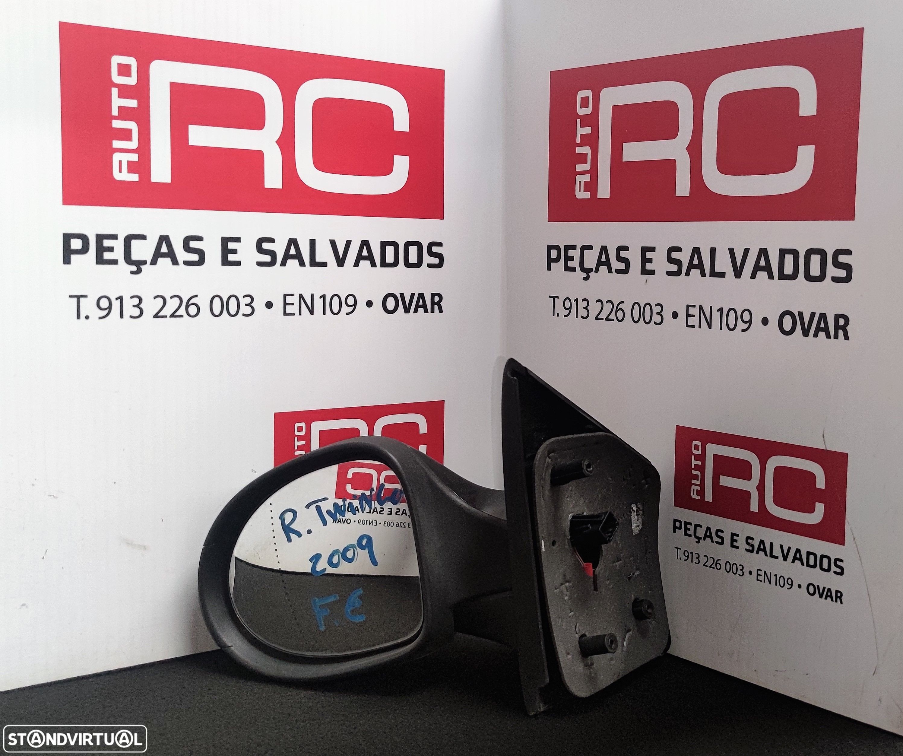 ESPELHO RETROVISOR ESQUERDO RENAULT TWINGO 2009 - 1