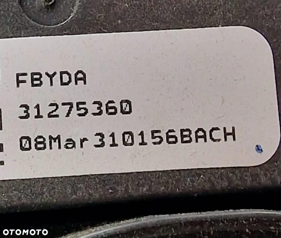 MANETKA PRZEŁĄCZNIK ZEPOLONY , TAŚMA ZWIJAK AIRBAG VOLVO V70 - 3