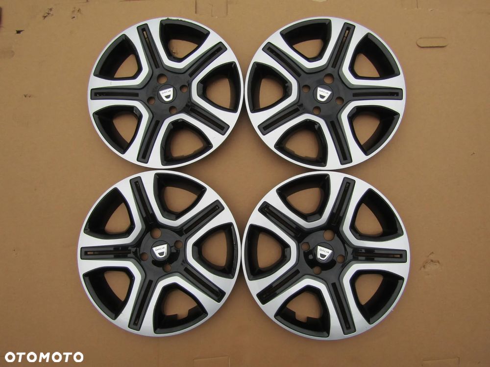 4x Kołpaki Strukturalne 16 Dacia Logan Lodgy Sandero Stepway 4x100 - 15