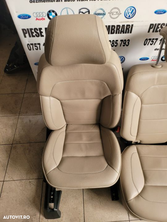 Interior Complet Scaune Banchete Mercedes Ml W166 Cu Incalzire Si Ventilatie Full Electrice 2012+ - 6