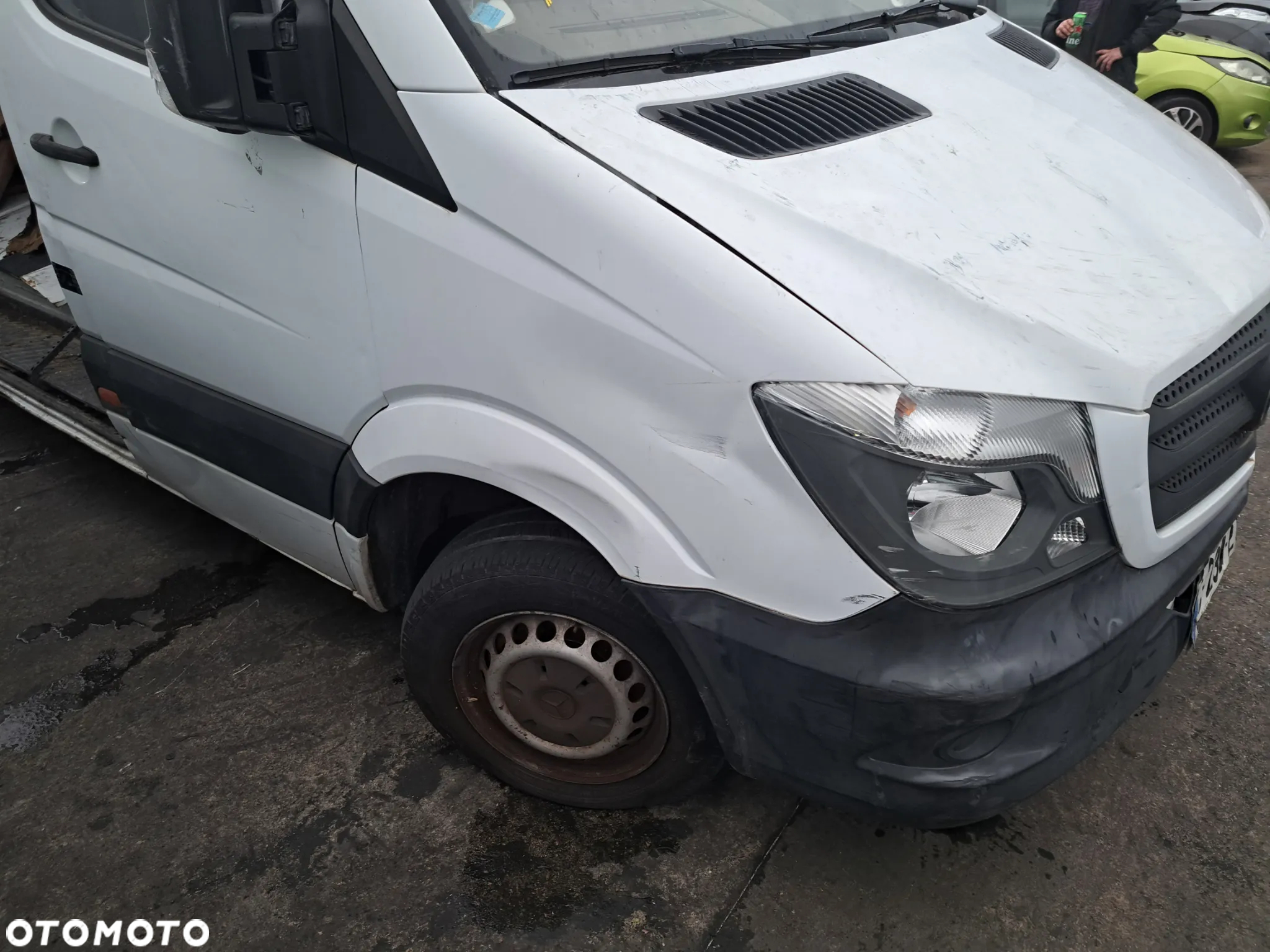 Mercedes sprinter 906 lift przód kompletny maska błotniki lampy pas przedni kompletny chłodnice belka wzmocnienie 2.2 - 5