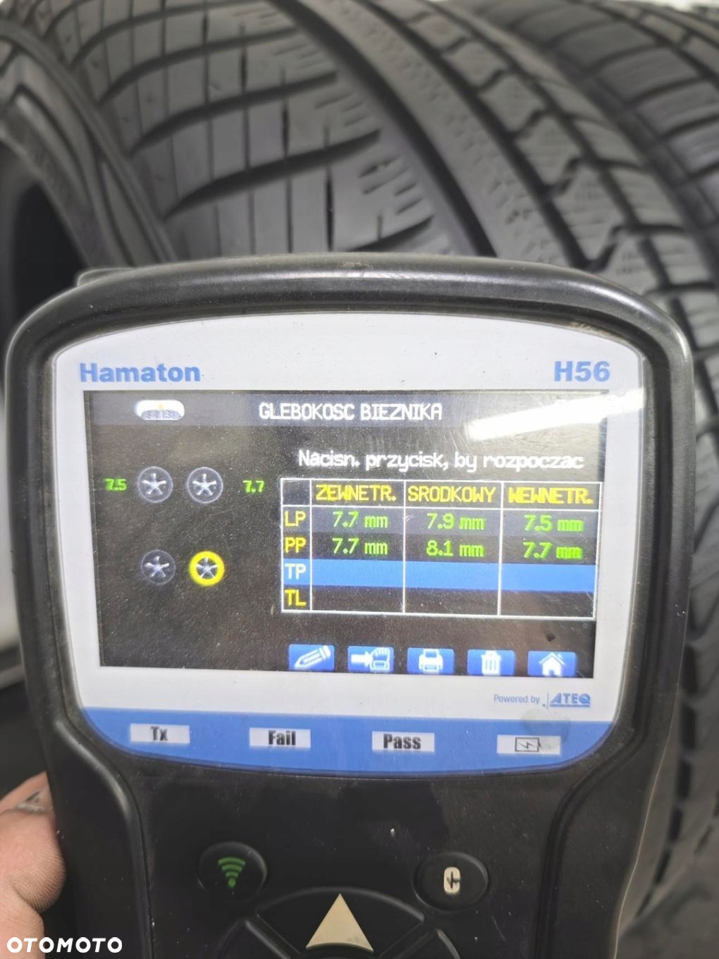 205/45r17 vredestein opony całoroczne 7,5mm 51438 - 8
