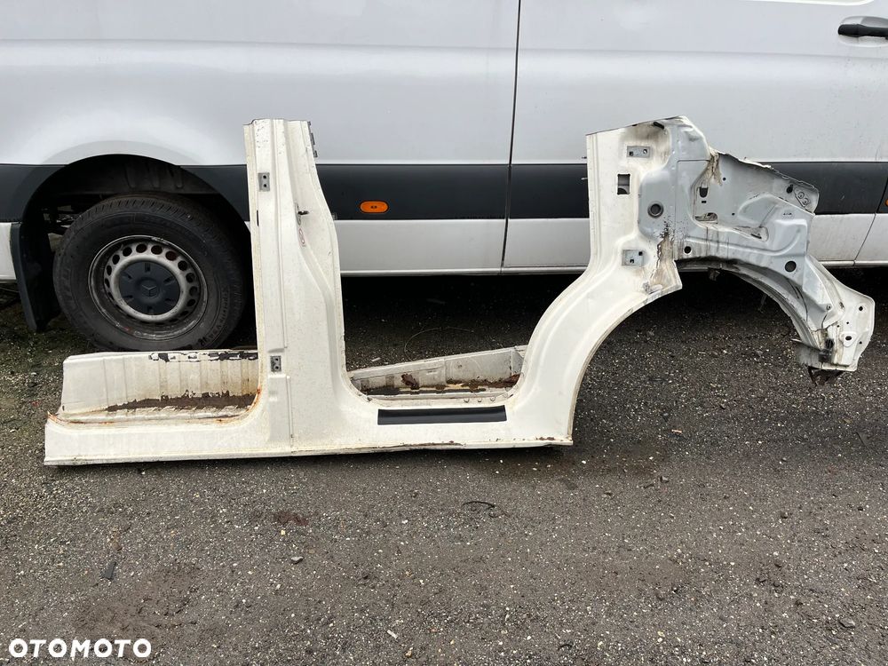 ĆWIARTKA PRÓG PRAWA LEWA VW TRANSPORTER T5 DOPEL KABINA DOKA DUBEL KABINA DOUBLE CAB - 2