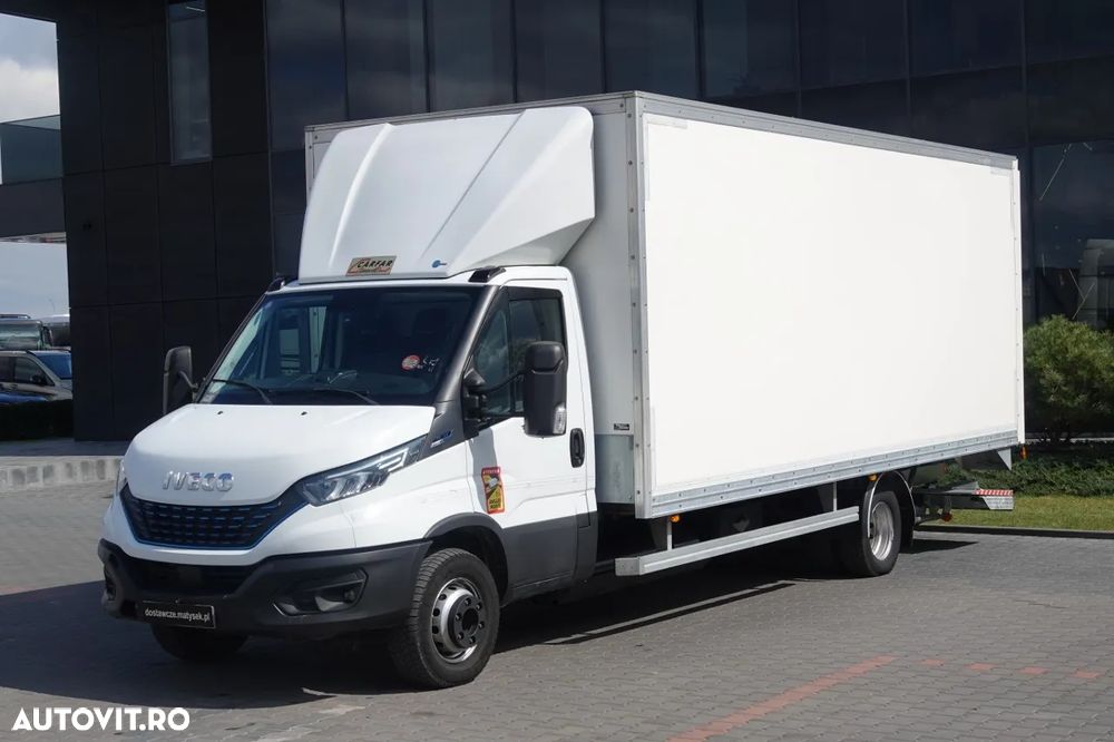 Iveco DAILY 72-NP / CONTAINER 6,2 m / HI-MATIC / ELEVATOR 1.000 KG / RULOU / GVWR 7.200 KG / IMPORTAT - 7