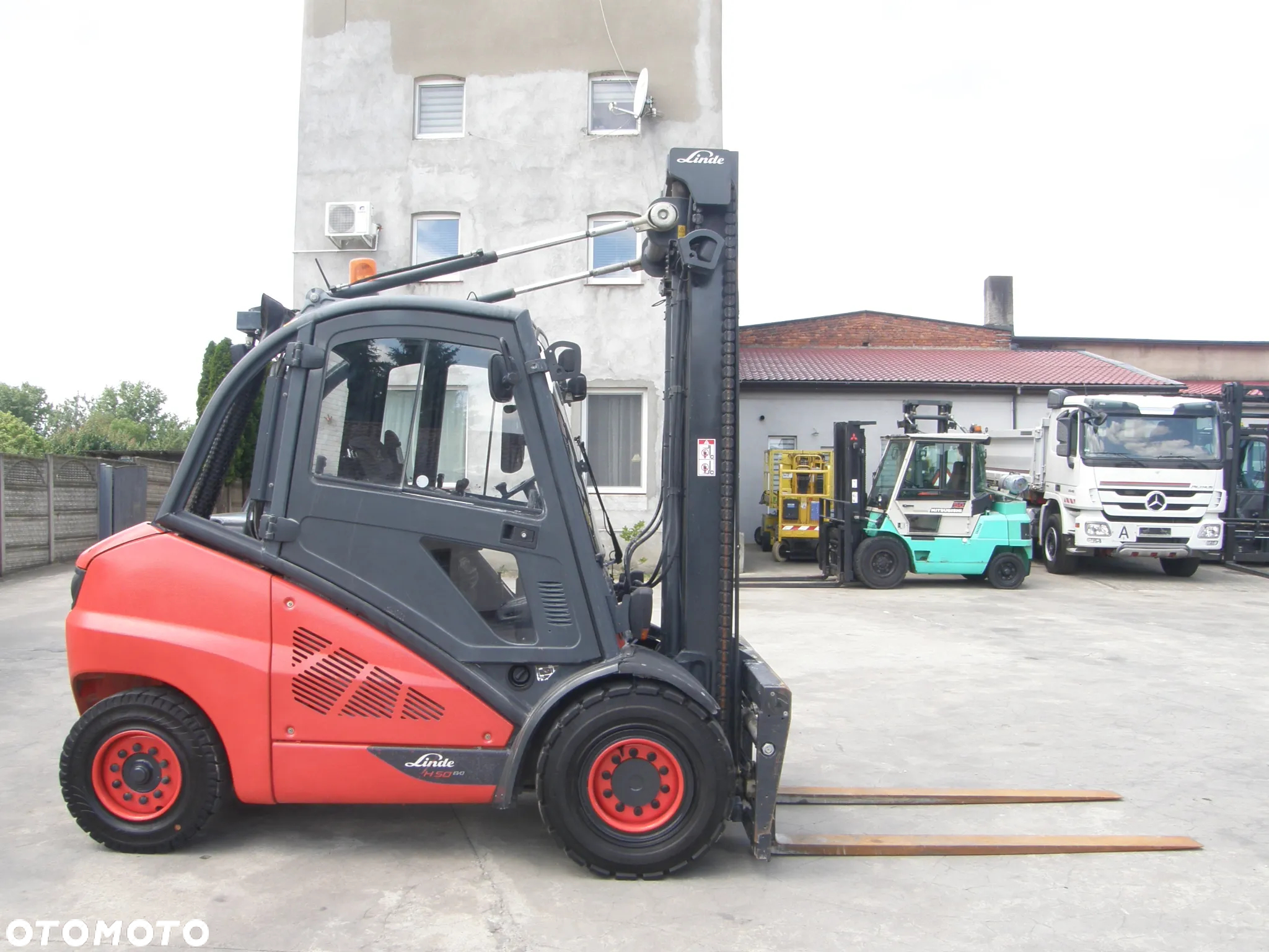 Linde H50D-02 2015rok kabina pozycjoner przesuw - 17