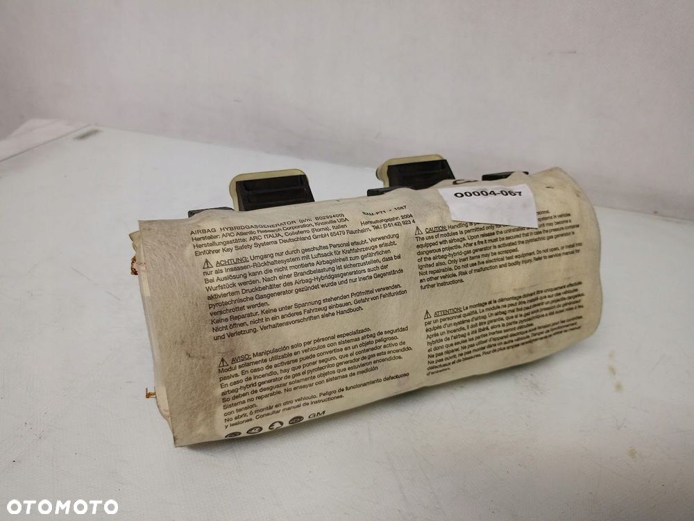 poduszka powietrzna pasażera opel vectra c - 1