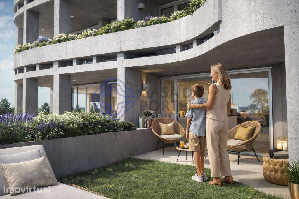 Apartamento T2 de Luxo com Jardim Privativo na Foz do Douro, Porto - Grande imagem: 5/12