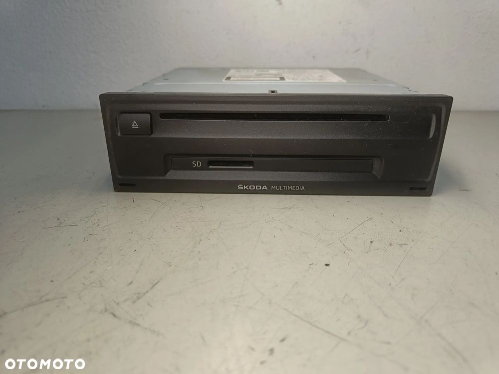 Czytnik kart Skoda Octavia 3 III Jednostka Radia Radio 5E0035842A - 1