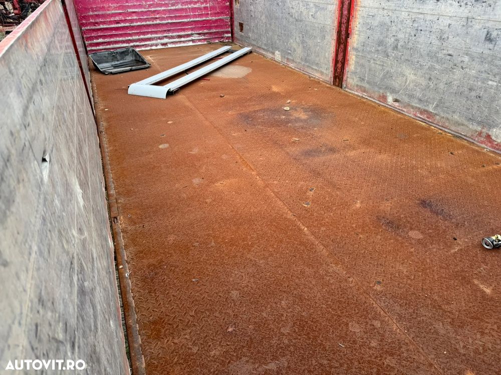 Suprastructura PLATFORMA  camion bascula cu obloane de Aluminiu 6.75 m lungime 1 m innaltime - 5