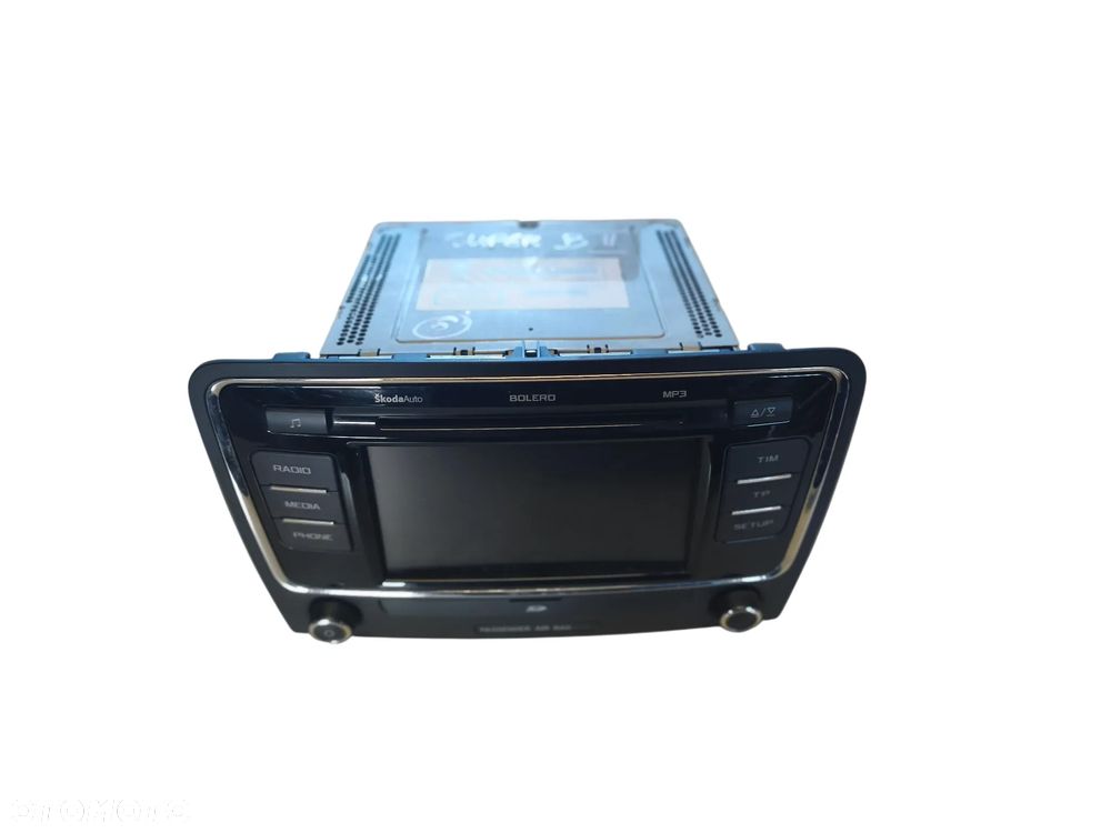 SKODA SUPERB II 10r RADIO CD 3T0035156C - 2