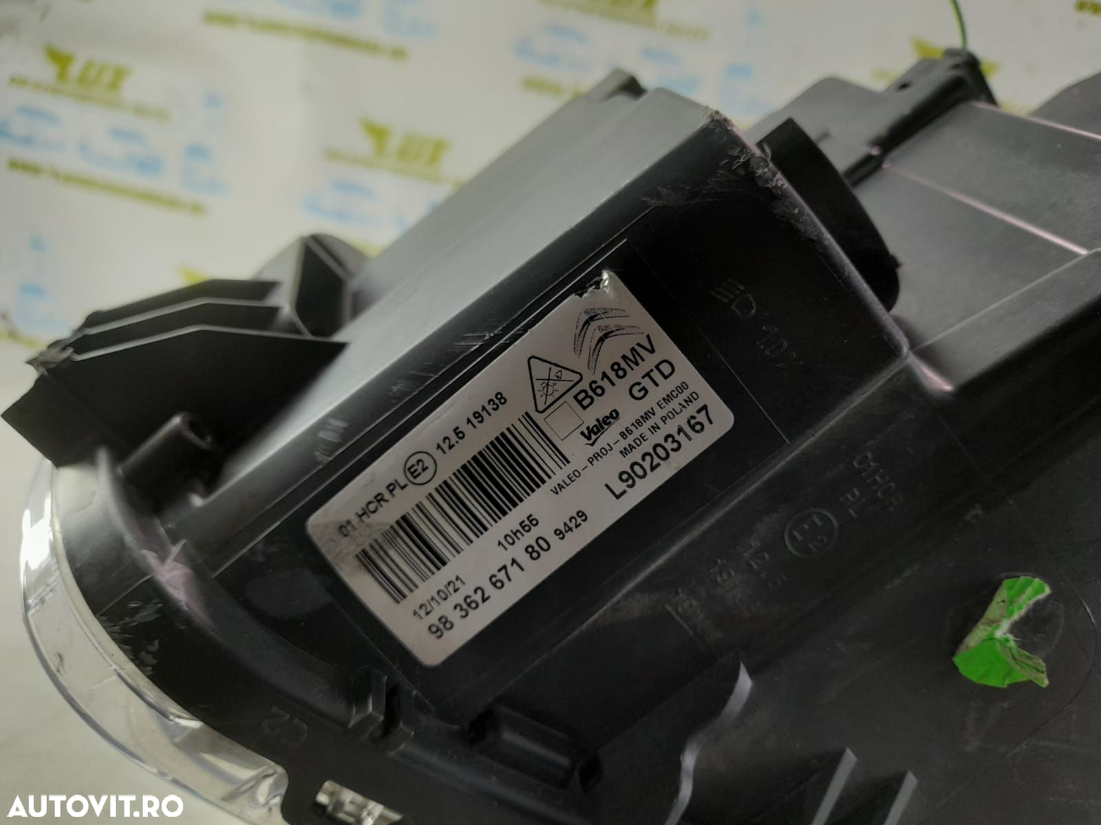 Far stanga led 9836267180 Citroen C3 3 [2016 - 2020] 1.2 benzina HM05 - 2