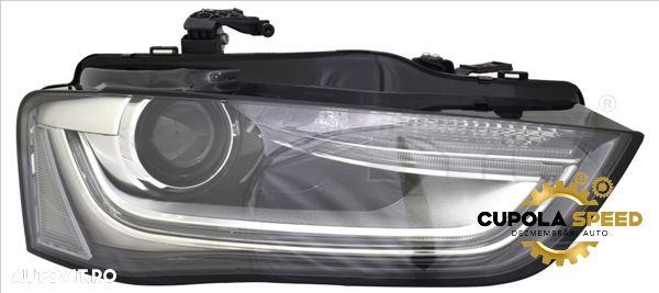 Far stg Bi-Xenon 8K0941043C TYC - Produs NOU Audi A4 allroad B8 [face - 1