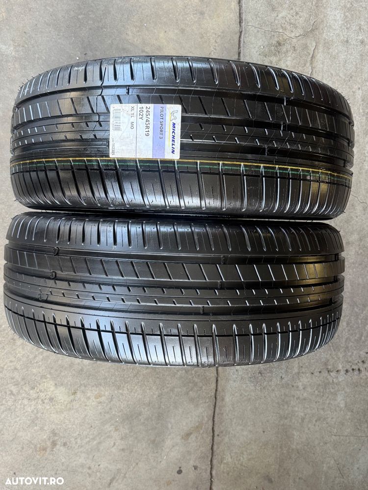 Vând 2 anvelope 245/45/19 Michelin de vară noi - 1
