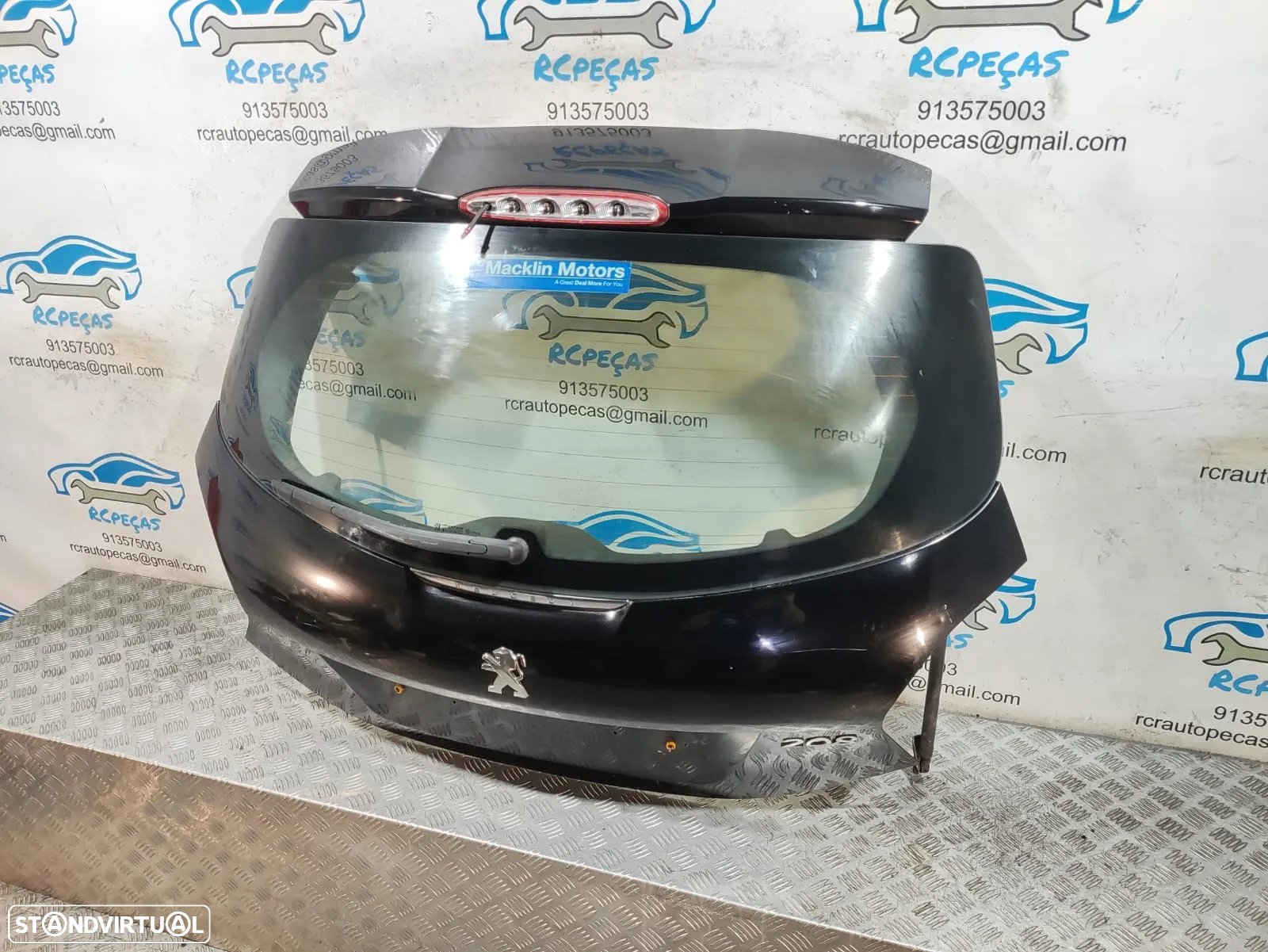 Porta Tampa Mala Peugeot 208 fase 1 2012 - 2019 - 5