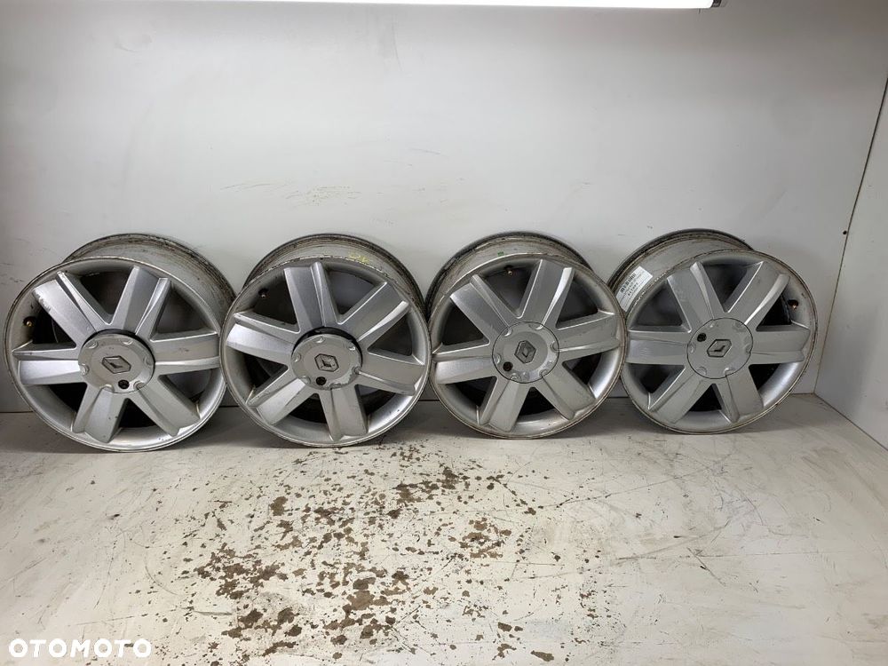 FELGI ALUMINIOWE KOMPLET 16 4X100 6,5J CENTR 60,1 ET 49  RENAULT SCÉNIC II (JM0/1_) 2003 - 2010 1.9 - 1