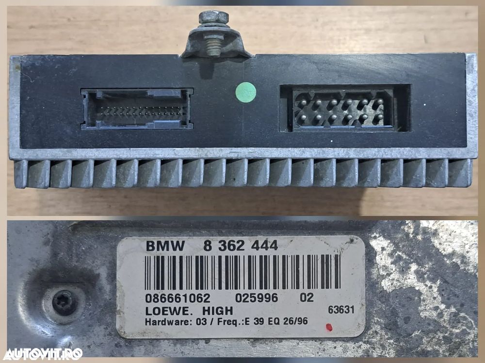 Amplificator Audio Sunet Hifi Original BMW Seria 7 E38 Seria 5 E39 - 7