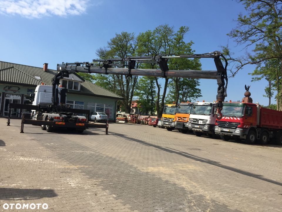 Mercedes-Benz MERCEDES ACTROS 2551 6X2 EURO 5, CIĄGNIK SAMOCHODOWY Z ŻURAWIEM MKG HLK 381, - 9
