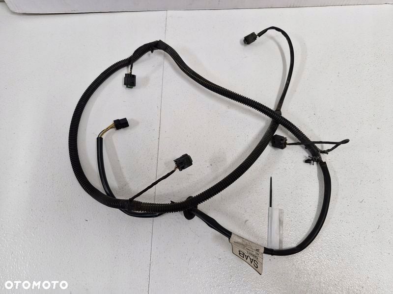 saab 93 9-3 2 ii wiązka czujników parkowania pdc tył tylna instalacja 58821 - 1
