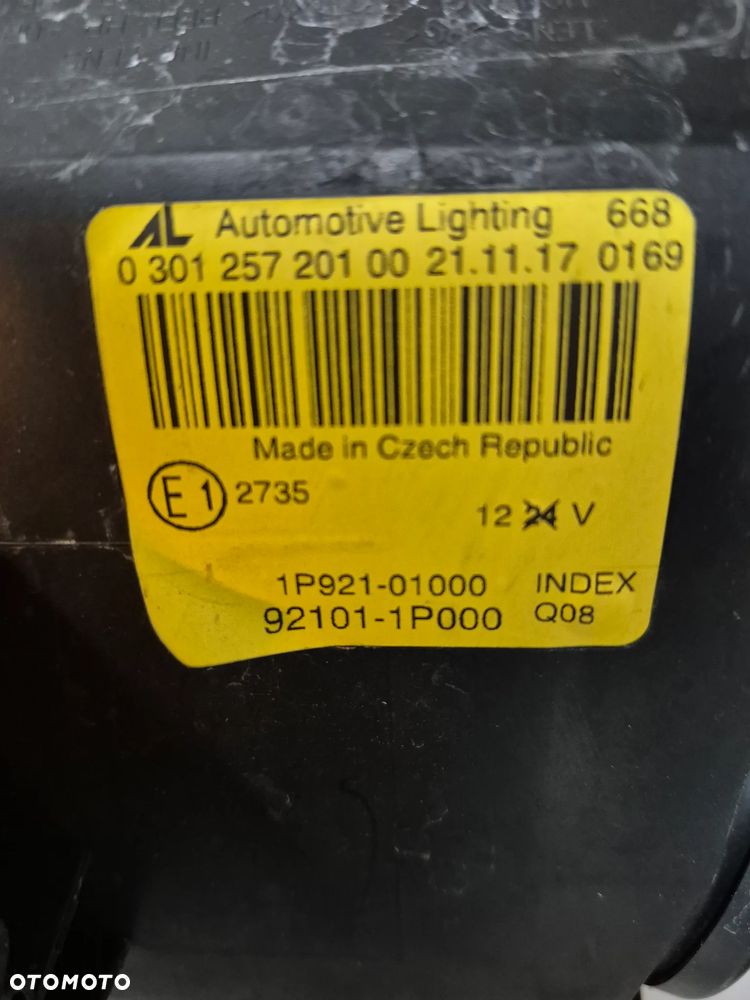 Kia Venga lampa przednia 92102-1P000 - 12