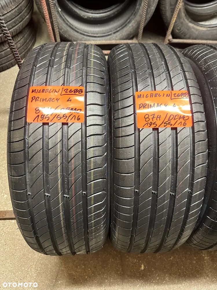 Michelin Primacy 4 S1 195 55 16 jak nowe DEMO kpl. - 2