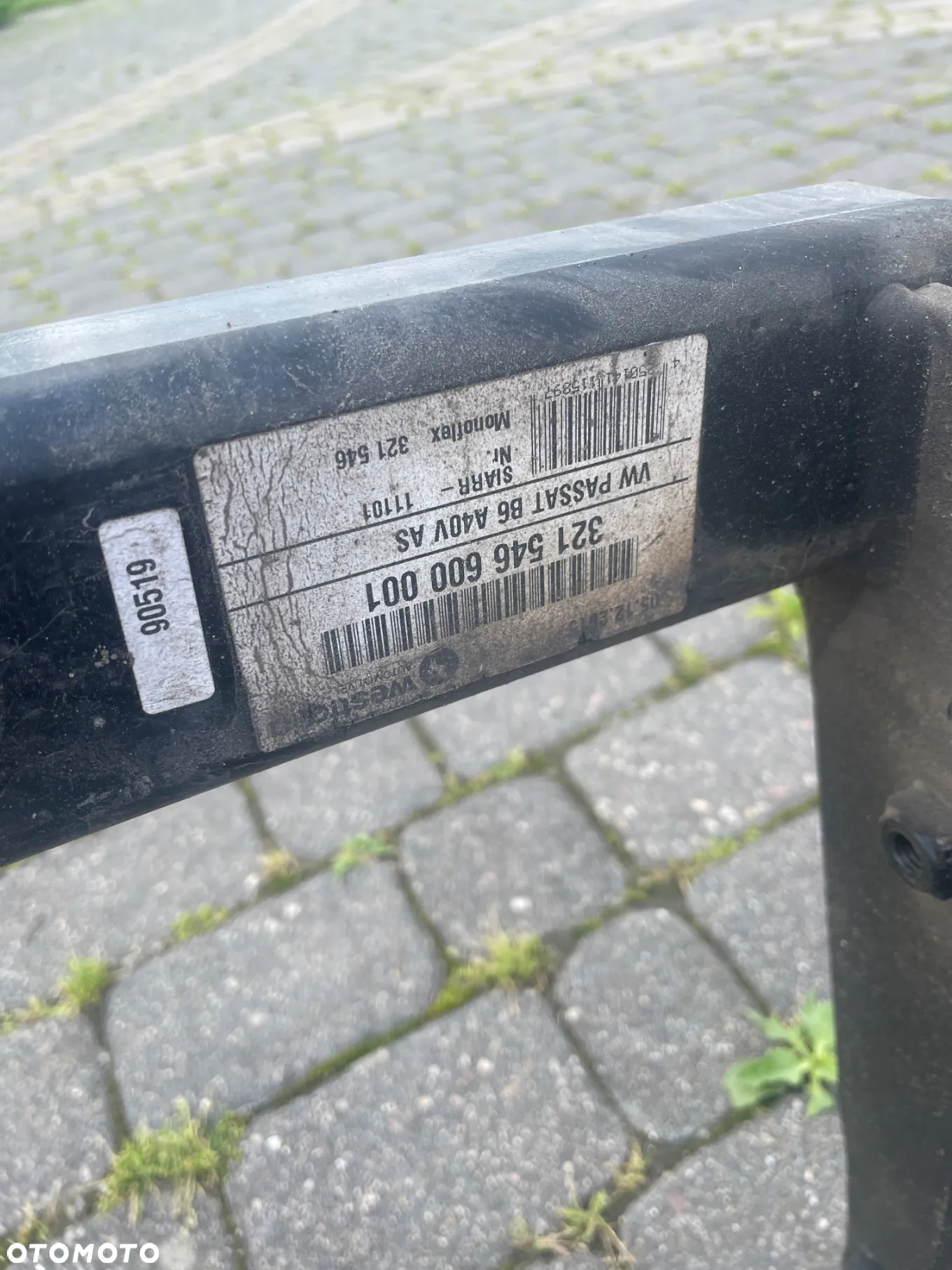 Hak holowniczy VW PASSAT B6 KOMBI WESTFALIA WYPINANY KLUCZYK - 4