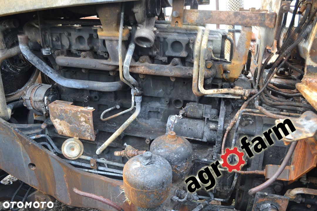 Deutz części  Agrotron 200 165 6.45 silnik most skrzynia zwolnica zwrotnica blok wał głowica obudowa - 4