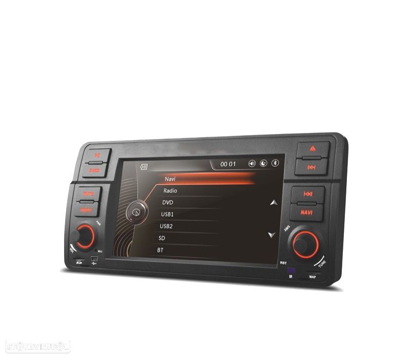 AUTO RADIO 2DIN 7" BMW SERIE 3 E46 98-06 USB GPS TACTIL HD TIPO OEM - 2