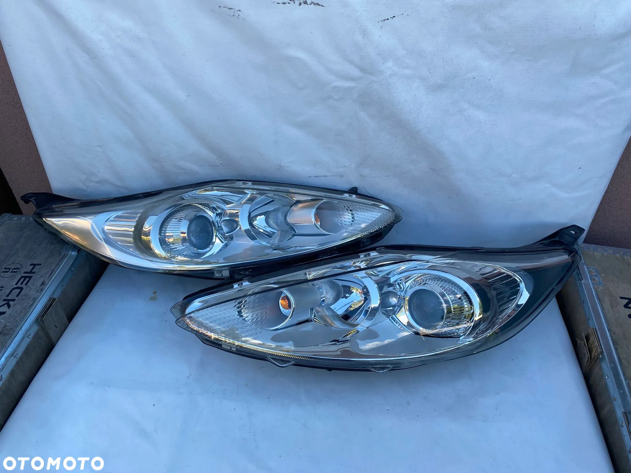 lampy fiesta mk 7 soczewki komplet eu całe - 1