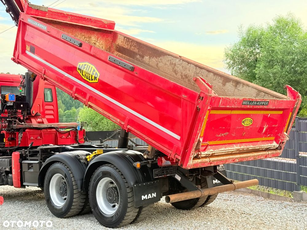 MAN * TGS 26.360 MAN * HDS Kran ATLAS 240.02 * Napęd 6X6 * Kiper Wywrotka Meiller * Kosz Łyżka * Energetyka * - 28