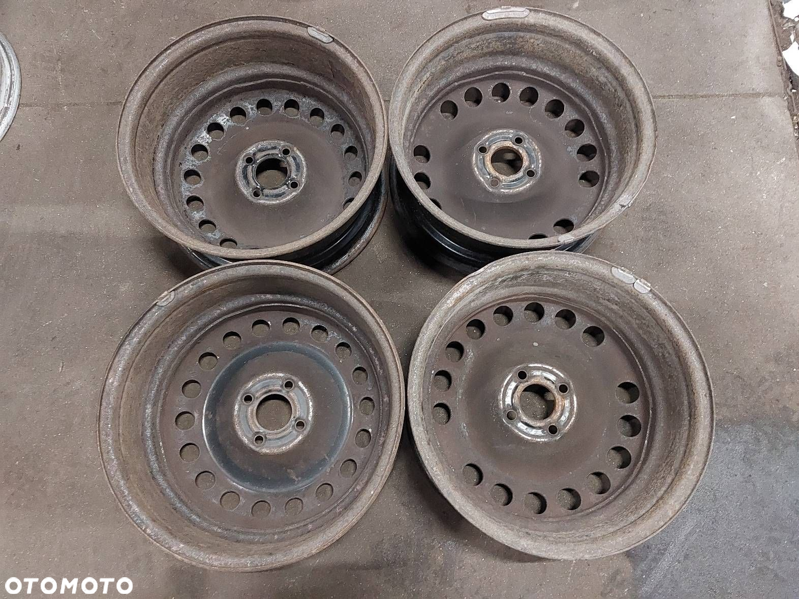 FELGA STALOWA 4 SZT 4x100 6,5Jx16 ET37 ET48 FI60,1 RENAULT SCENIC II - 9