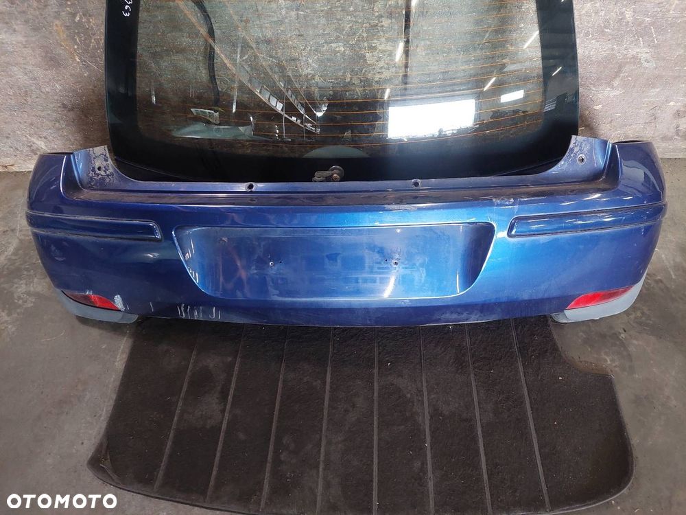 KOMPLETNY TYŁ KLAPA BAGAŻNIKA ZDERZAK TYŁ LAMPY OPEL CORSA C LIFT Z21B - 4