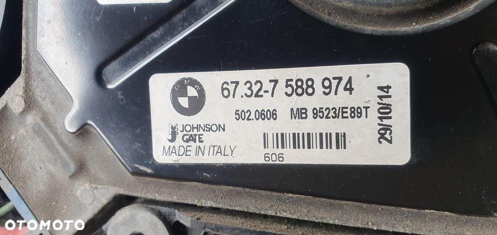 Pas przedni chłodnice wentylator wzmocnienie BMW X1 E84 Lift M-Pakiet 2.0D 9229021 7810291 7588974 - 10