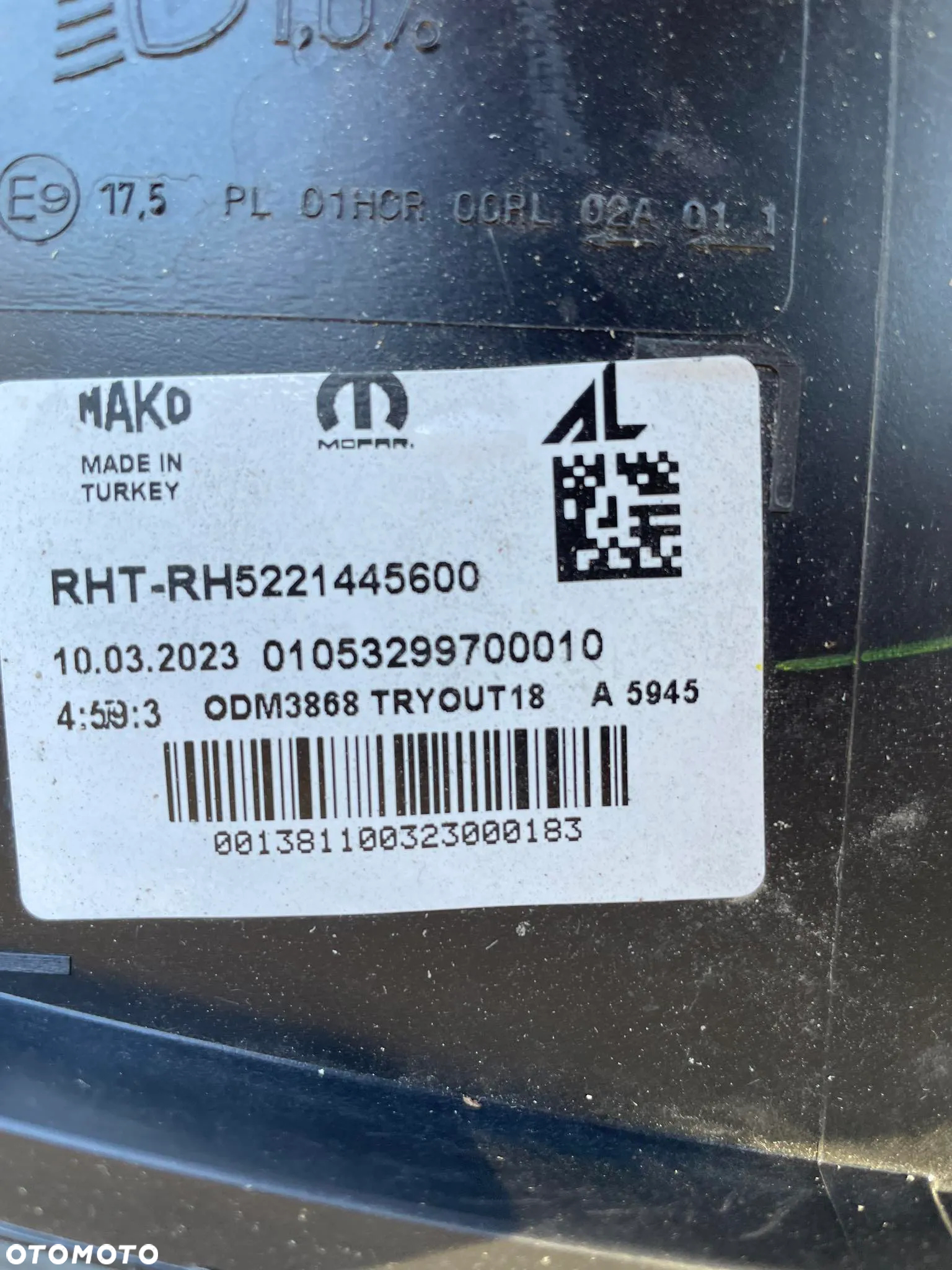 Lampa przednia prawa FIAT TIPO 2023 - 4