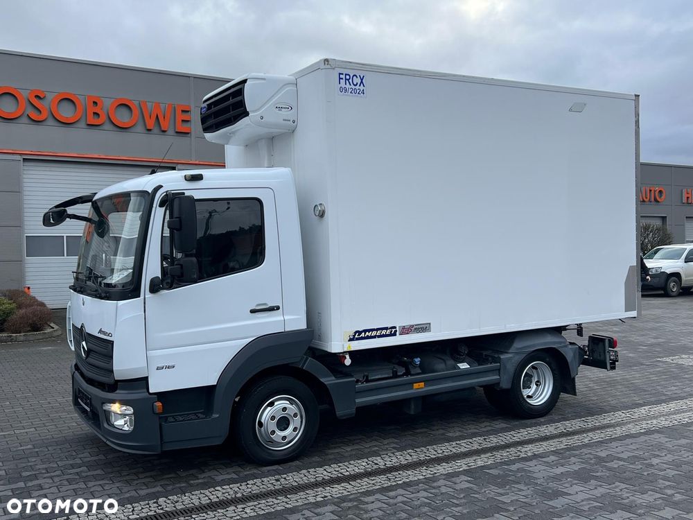 Mercedes-Benz ATEGO 816 EURO 6 CHŁODNIA HAKOWA KONTENER IZOTERMA - 3