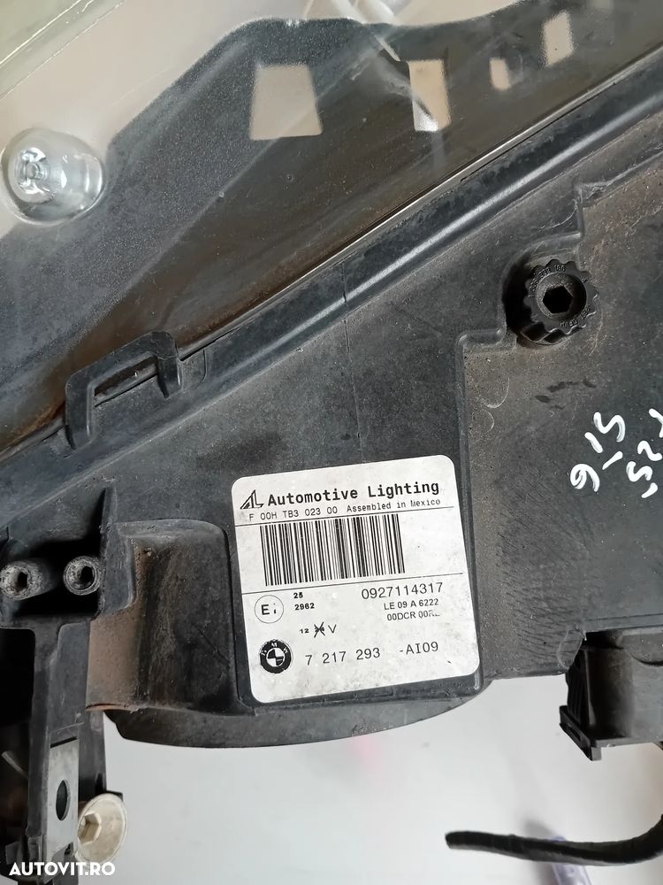 Faruri Far Stanga Dreapta Bmw X3 F25 Bi-Xenon Bi Xenon Complete Volan Stanga 7217294 7217293 - 8